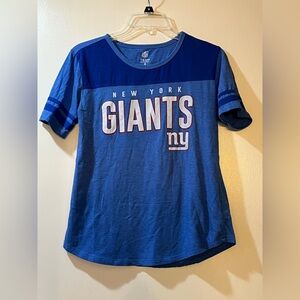 New York Giants NFL Team Apparel Tee Womens Sz Small